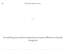 Tablet Screenshot of bettersupportservice.com